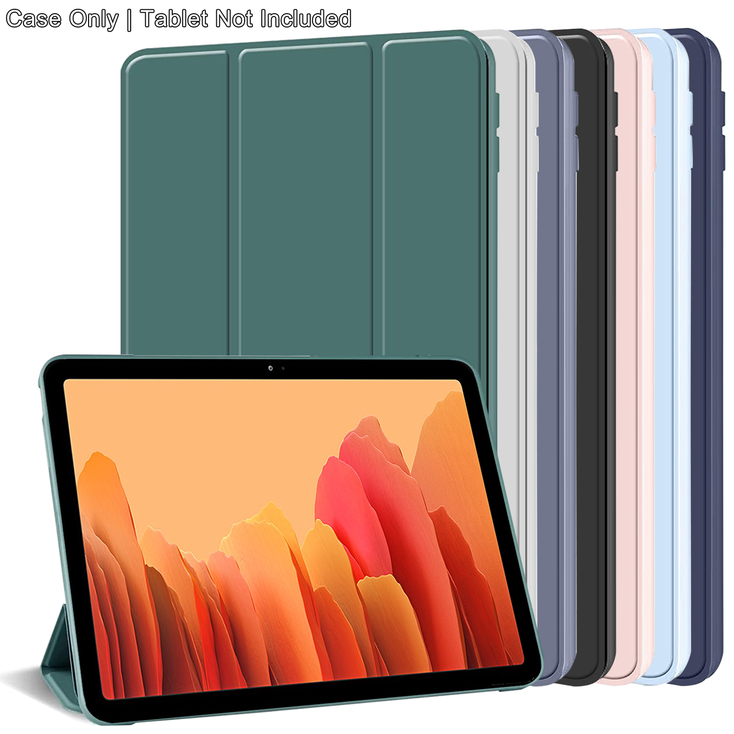 Samsung Tablet With Accessories - Tri-fold Flip Case For Samsung Galaxy