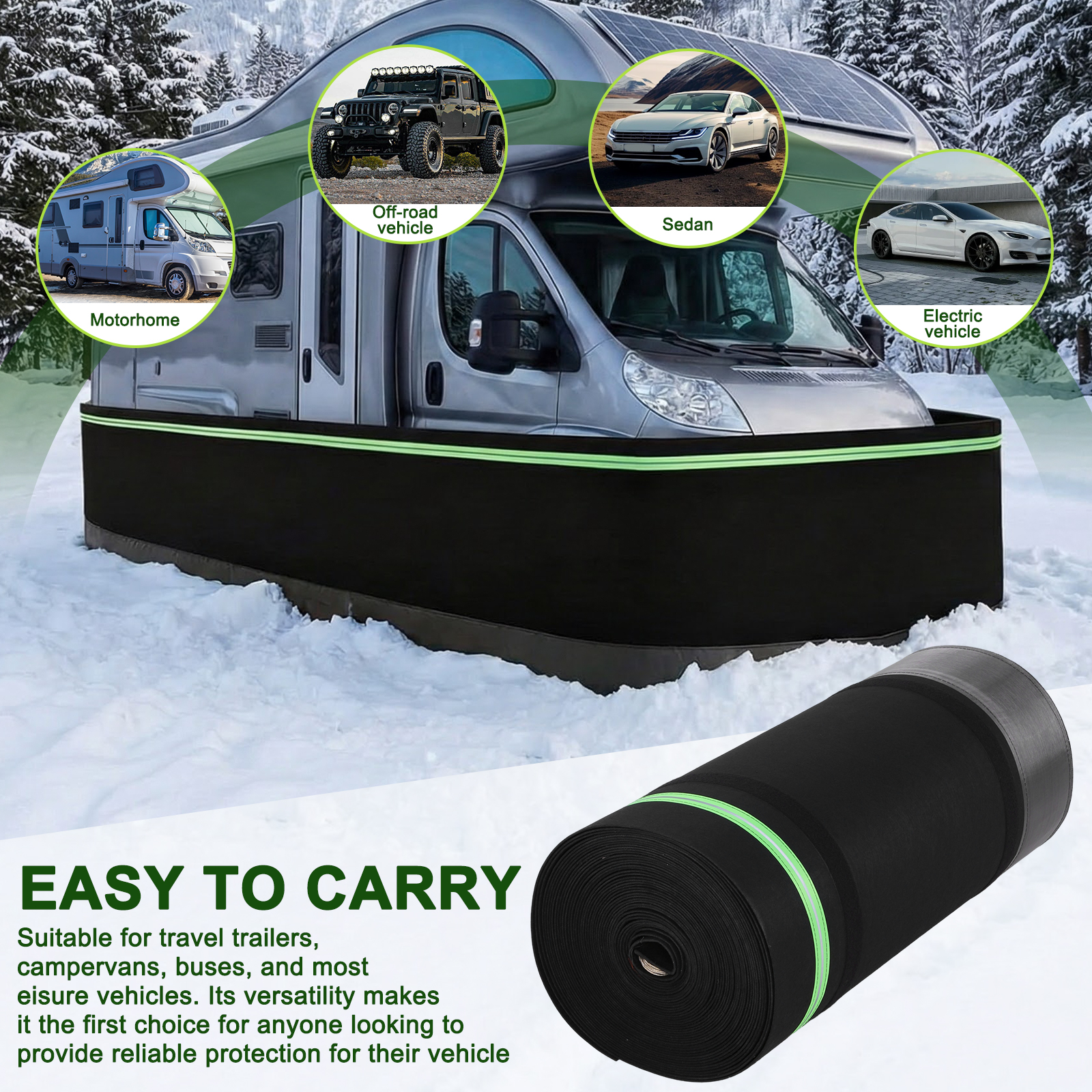 Mobile & Tablet Accessories - Travel Trailer Skirt Panel Easy Installation