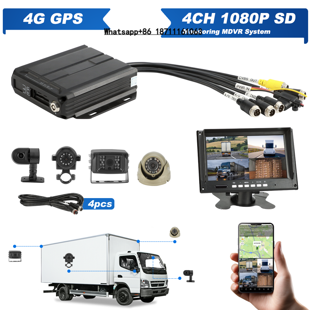 Mobile & Tablet Accessories - Mini 1080P Ahd 4ch Car Dvr
