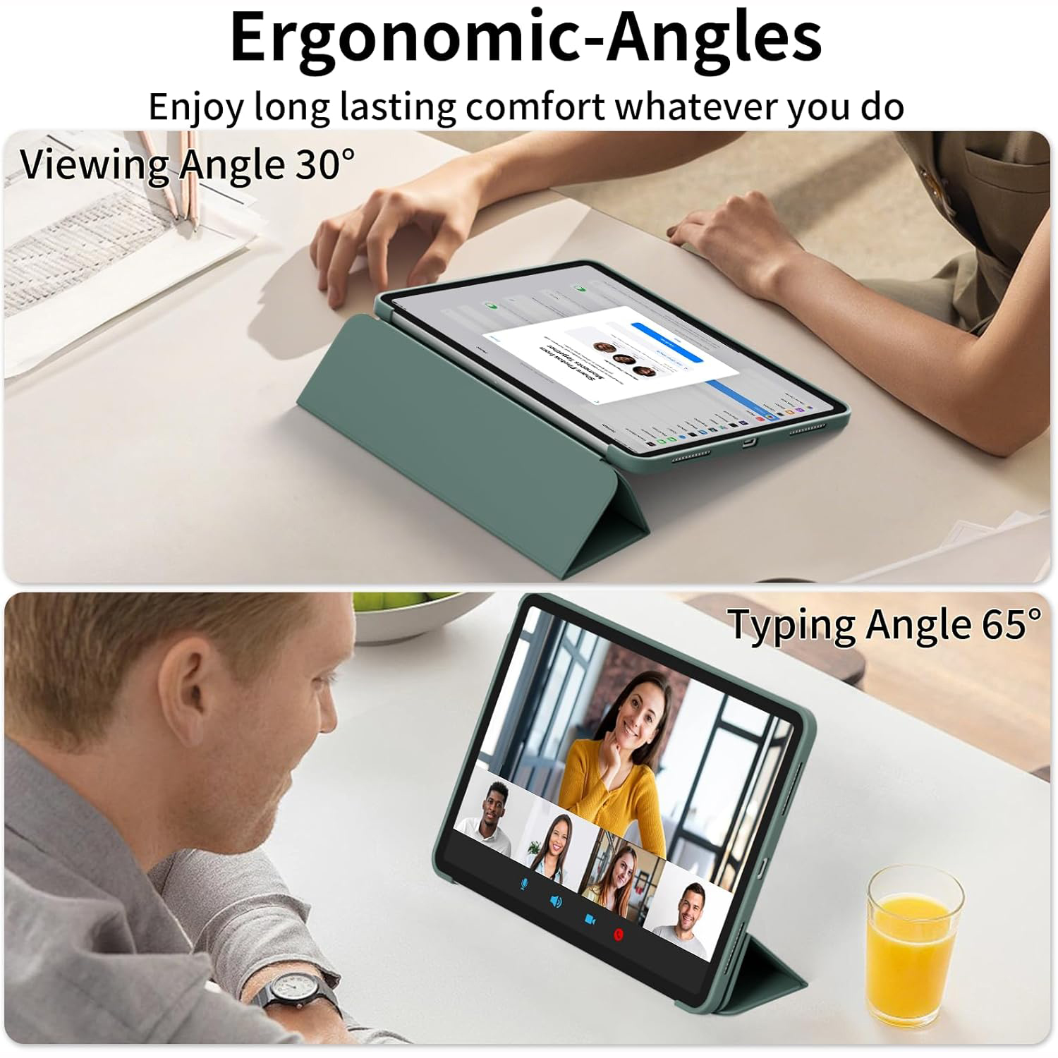 Tri-fold Flip Case For Samsung - Samsung Tablet With Accessories review and price