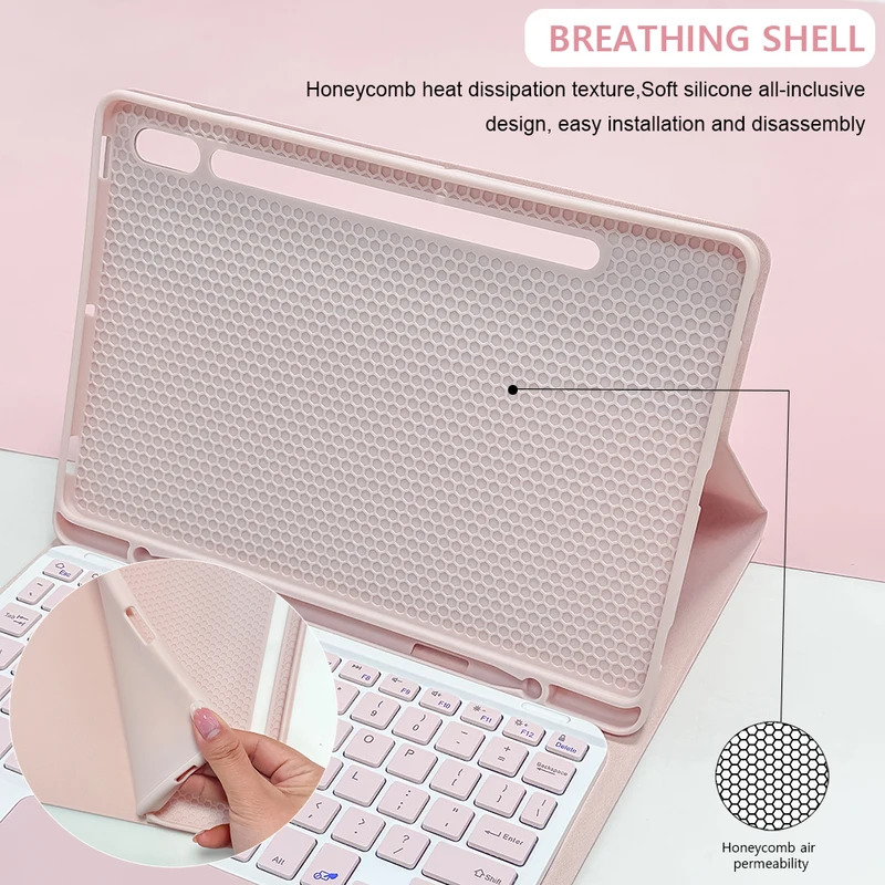 Magic Keyboard Case For Samsun - Samsung Tablet S9 Accessories review and price