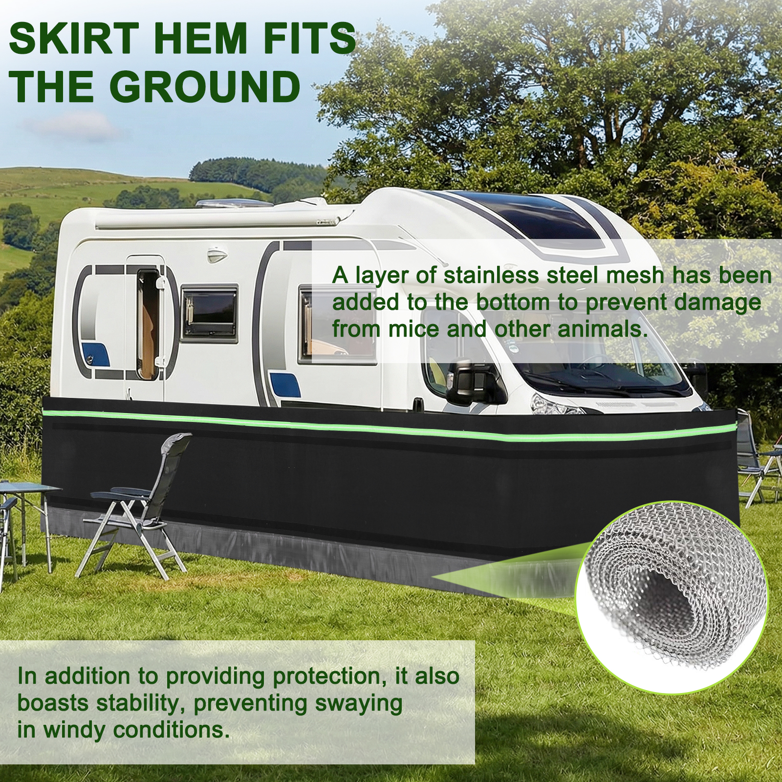 Travel Trailer Skirt Panel Eas - Mobile & Tablet Accessories review and price