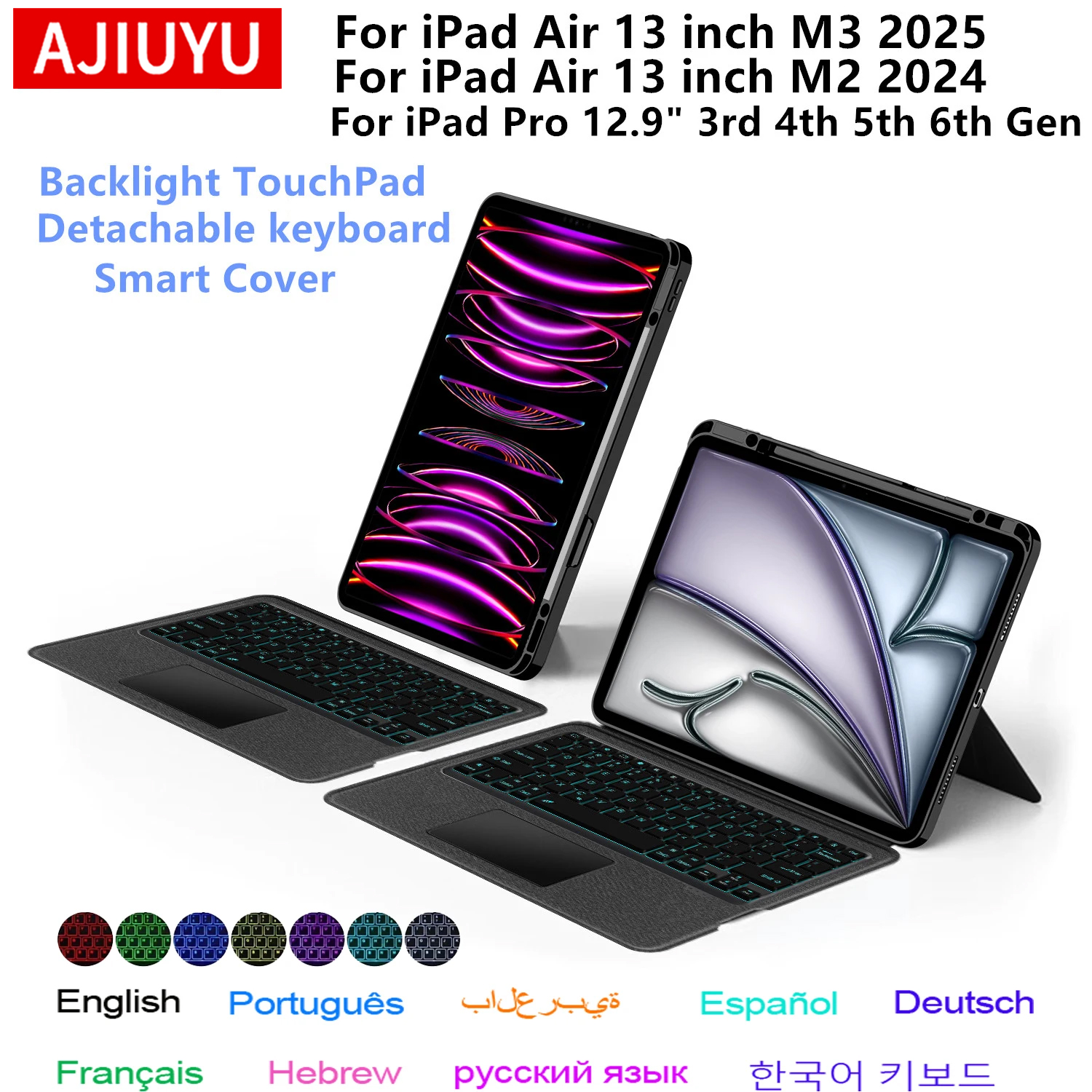 Magic Keyboard Case for iPad A - Ipad Cover Folio review and price