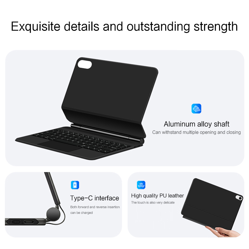 2025 Magic Keyboard for IPad 1 - Ipad Cover Folio review and price