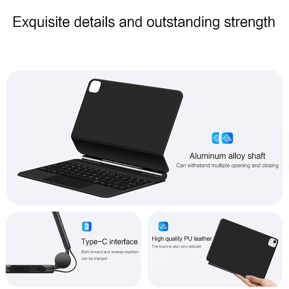 Magic Keyboard Case for iPad A - Ipad Cover Folio review and price