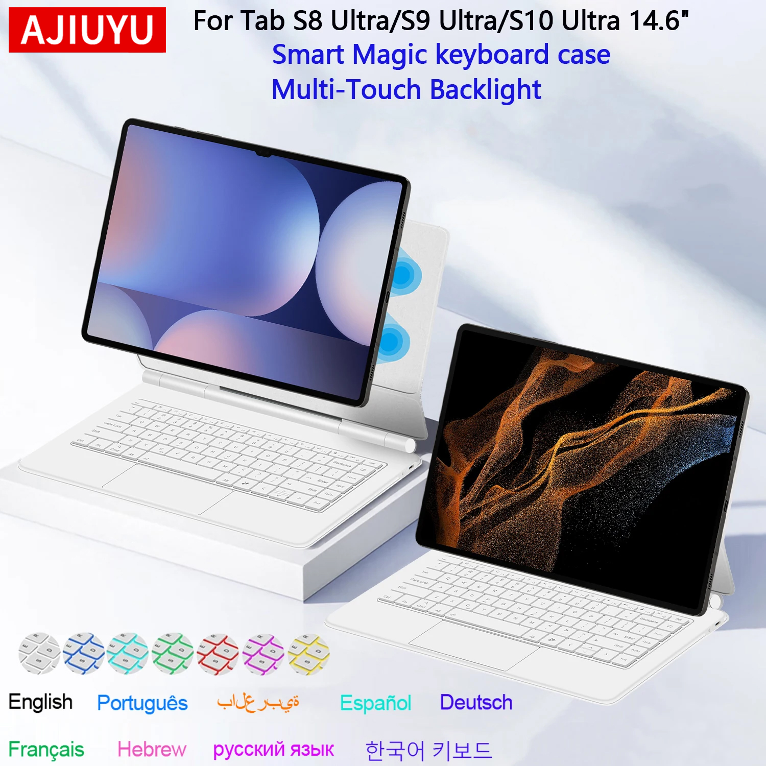 Magic Keyboard For Samsung Gal - Samsung Tablet S9 Accessories review and price