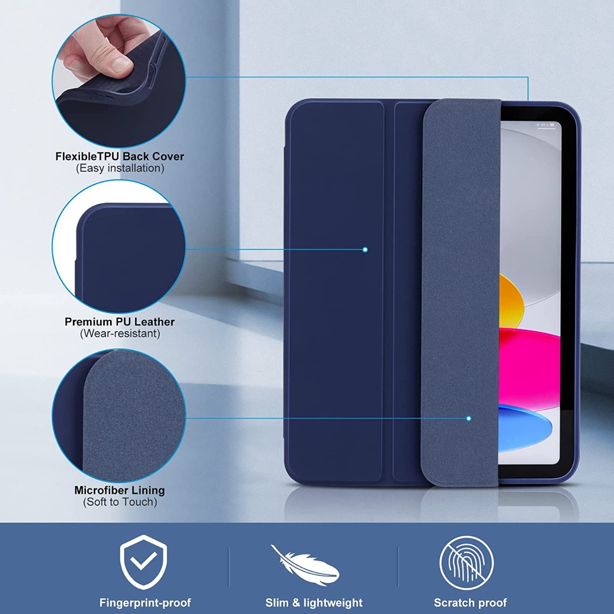 With Pencil Holder Funda for I - Ipad Cover Folio review and price