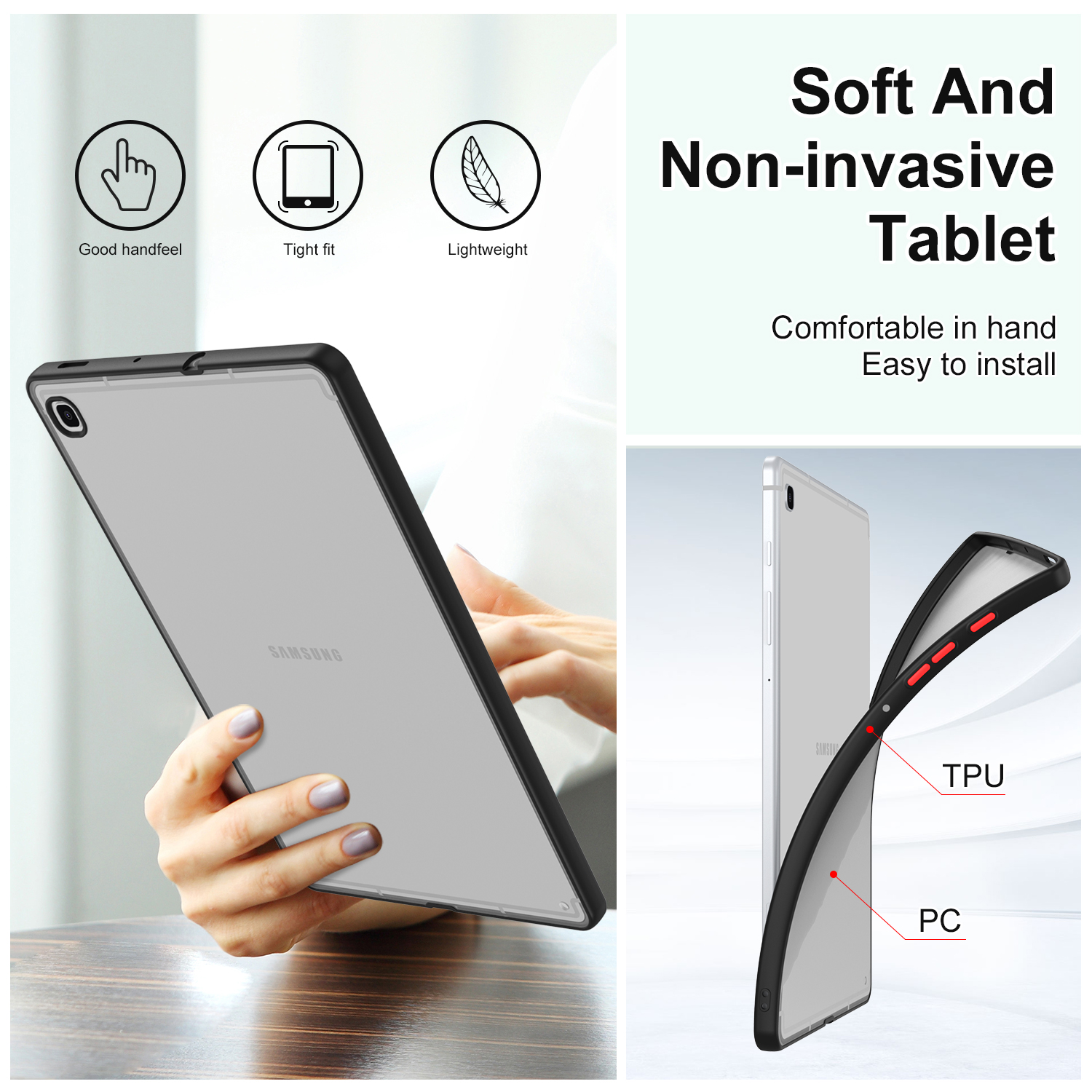 TPU Soft Back Case For Samsung - Samsung Tablet S9 Accessories review and price